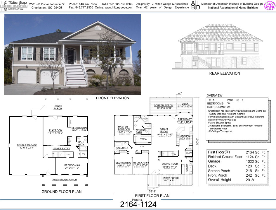 J. Hilton Googe Design Group, Inc. : Stock Plan #2164-1124